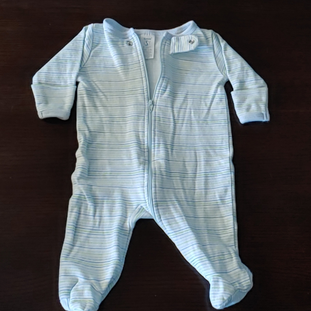 Spasilk footed onesie, 0-3 months